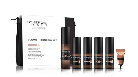 De Synergie Skin Blemish Control Kit die wij bij acne inzetten